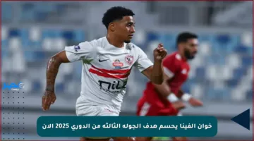 خوان ألفينا يحسم هدف الجولة الثالثة من الدوري 2025 الآن